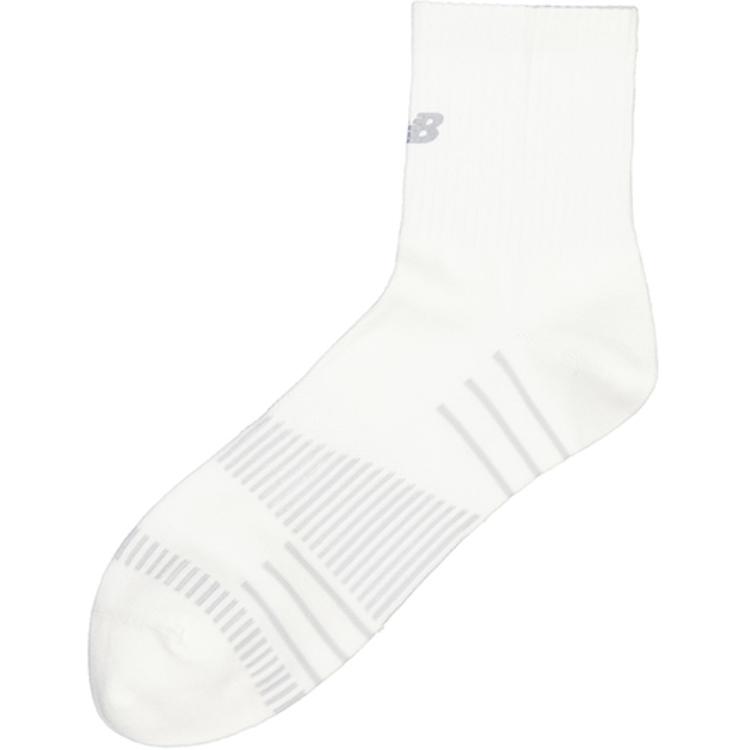 New Balance Crew Socks Unisex 1 Pack White