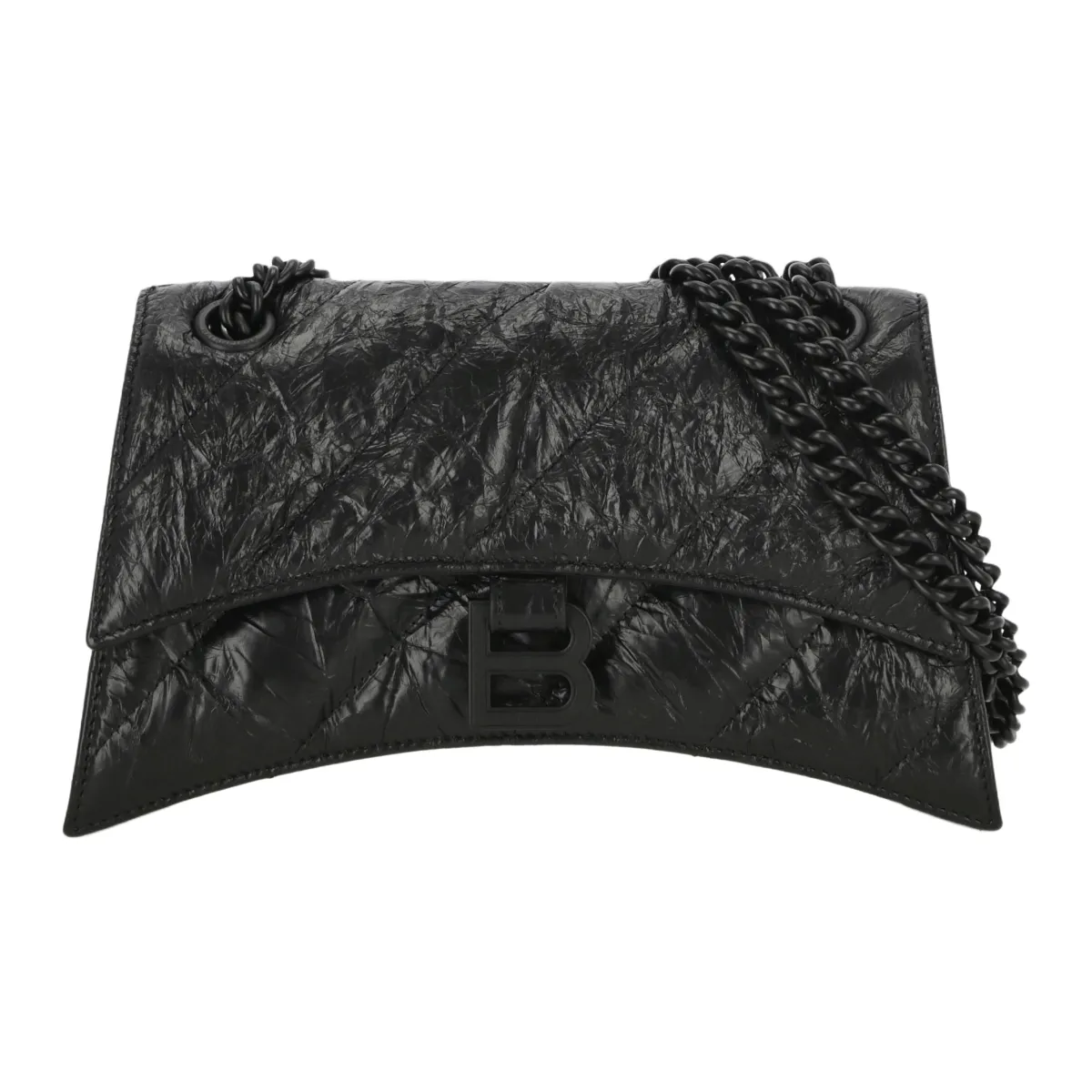 Balenciaga Calfskin Crossbody Bags Regular Women's Black