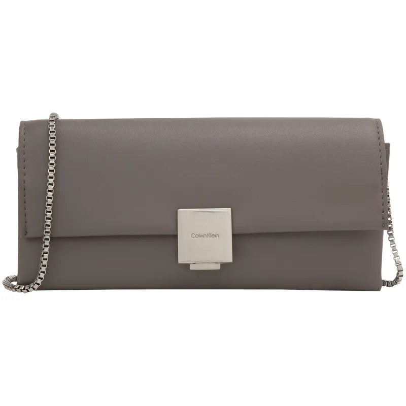 CALVIN KLEIN Synthetic Material Shoulder Bag Medium Women's Taupe
