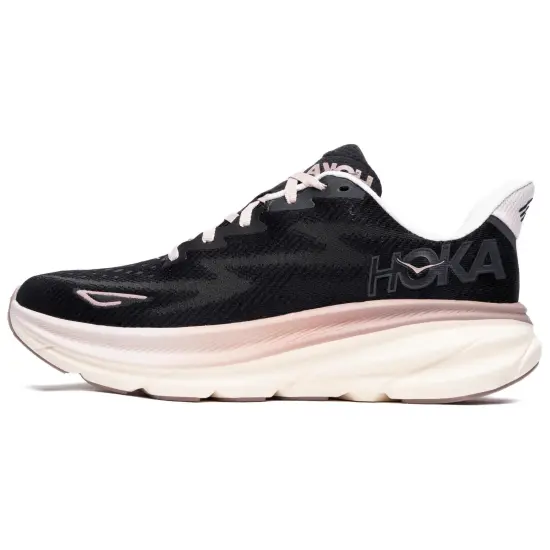 HOKA ONE ONE Clifton 9 Running Shoes Women's Low-Top Black