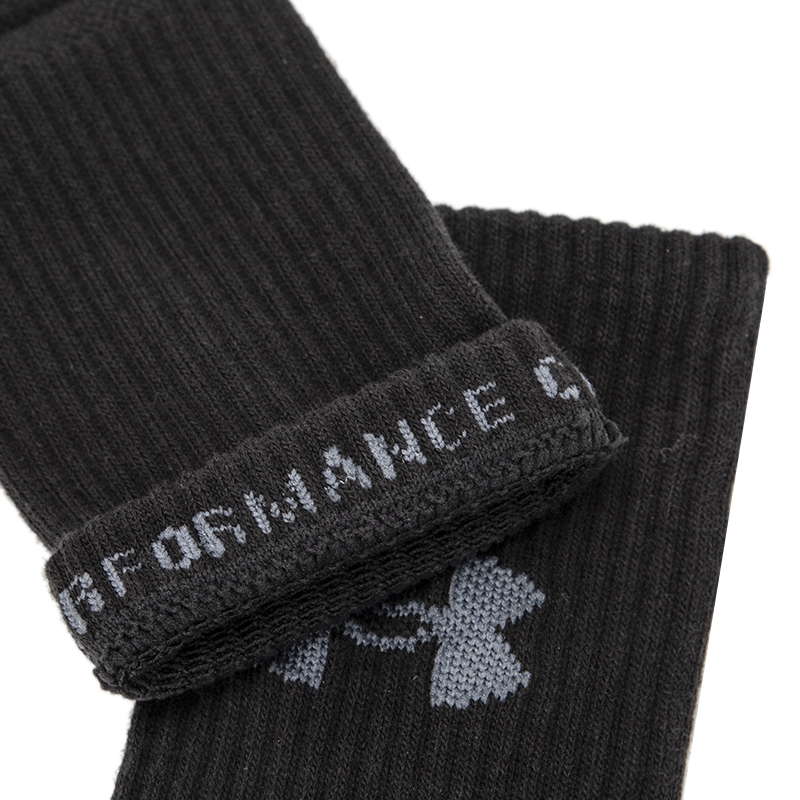 Under Armour Ankle Socks Unisex 3 Pack Black