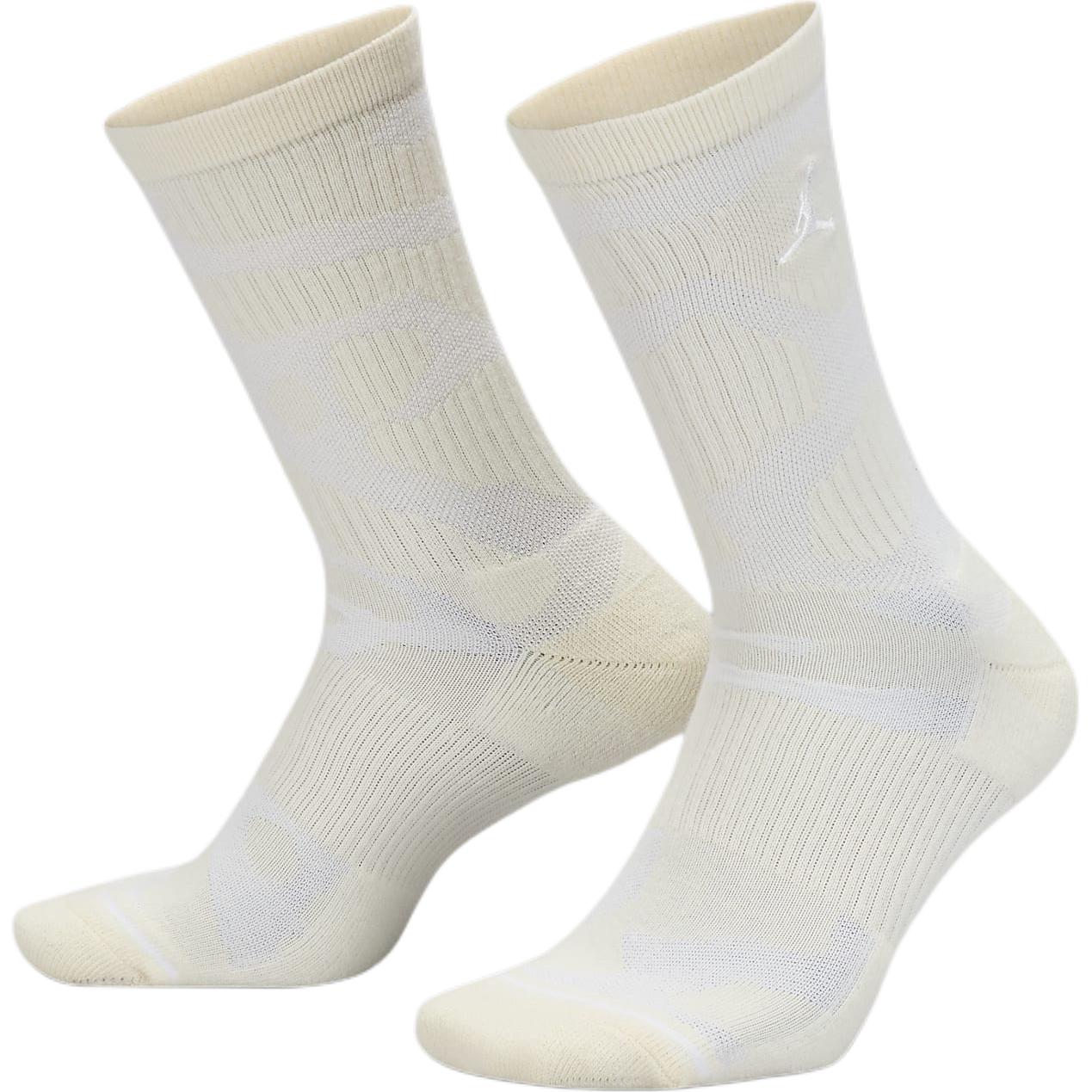 Jordan Everyday Crew Socks Unisex 1 Pack Milk White