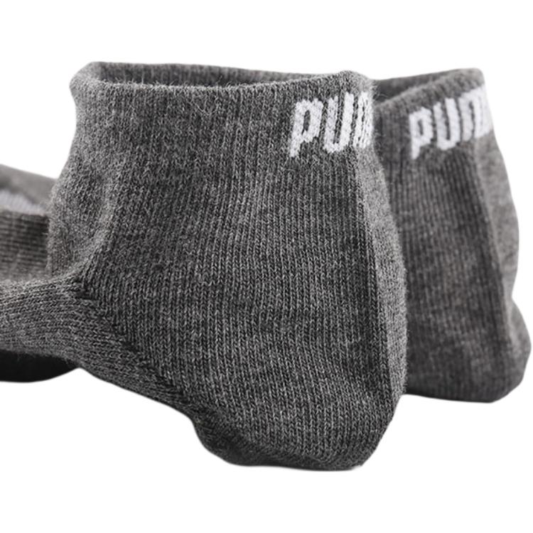 PUMA Ankle Socks Men’s Black Gray