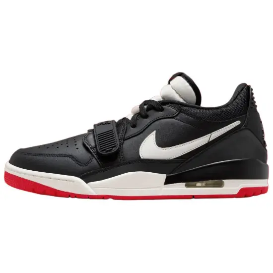 Jordan Legacy 312 Low Black Sail University Red
