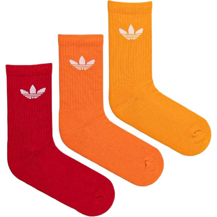 Adidas Originals TREFOIL CUSHION CREW SOCKS 6 PAIRS Crew Socks Unisex 6 Pack