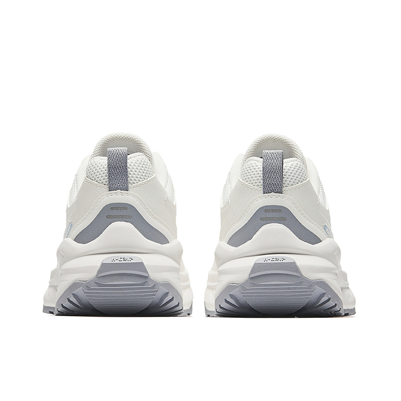 Anta Running Collection Slip Resistant Abrasion Resistant Low top Casual Running Shoes Women’s Papyrus White Mist Gray