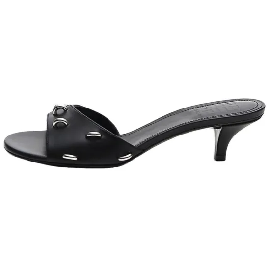 Givenchy Studded Rings Open-toe Mules