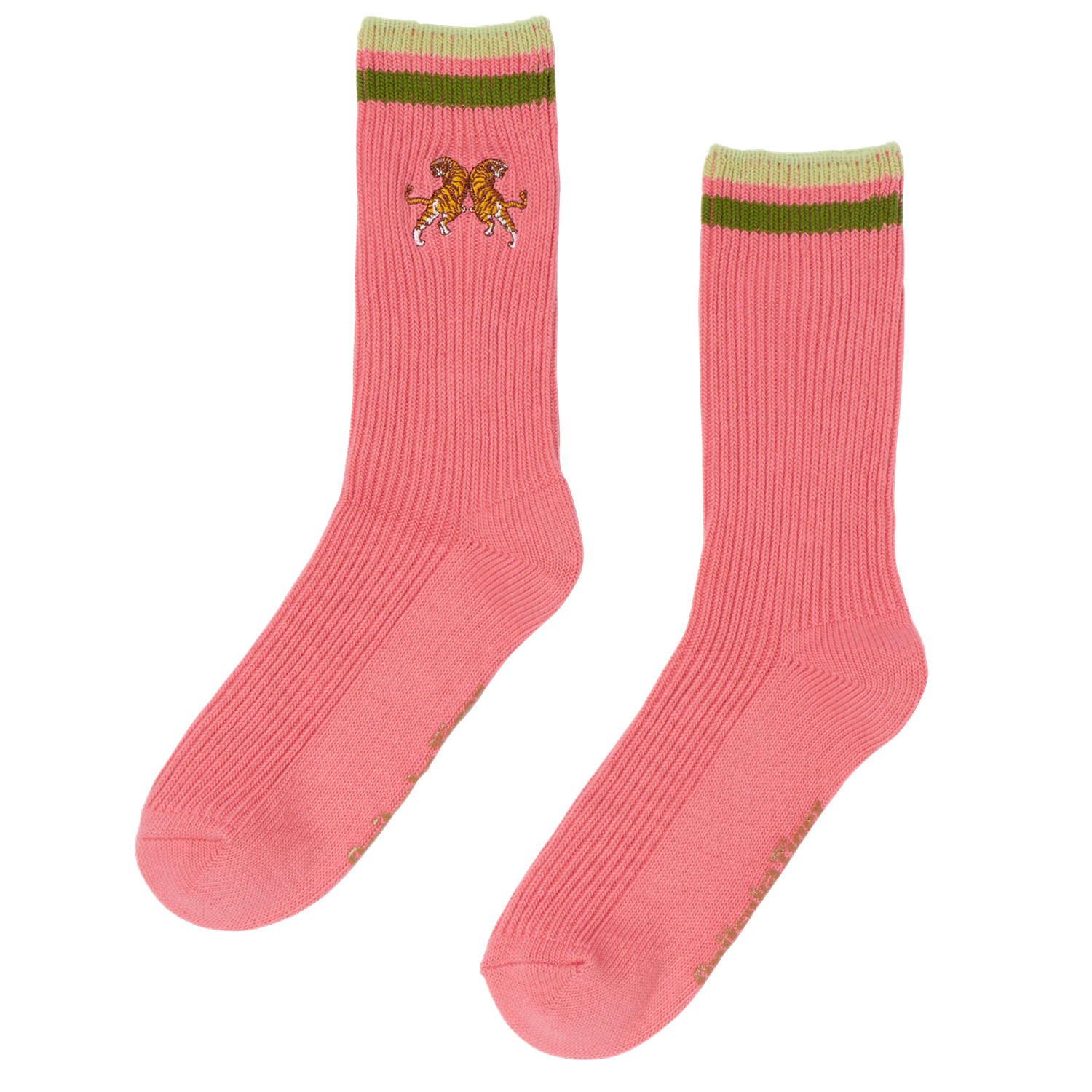 Onitsuka Tiger MIDDLE SOCKS Crew Socks Unisex 1 Pack Pink