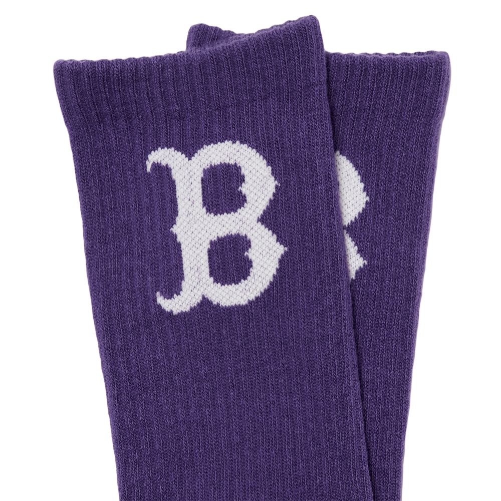 MLB Boston Red Sox Crew Socks Unisex 1 Pack Dark Purple