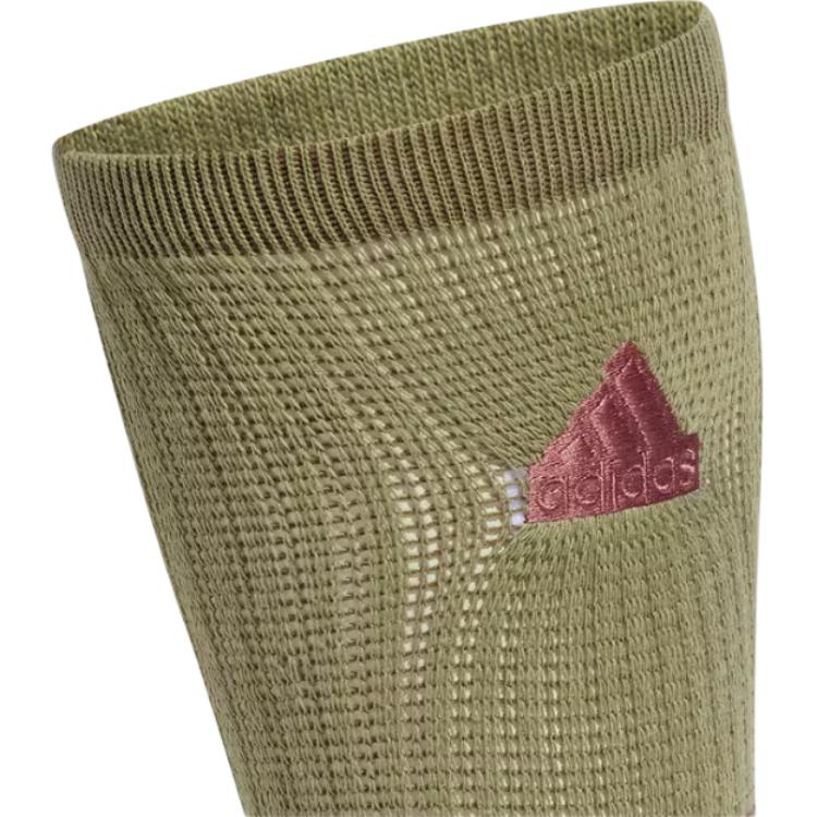 Adidas CUSHIONED SPORTSWEAR SLOUCHY CREW Socks Men’s 1 Pack Tent Green/Stratum Dark Earthy Brown
