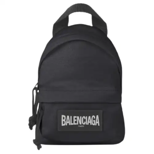 Balenciaga Oversized Crossbody Backpack Mini Black