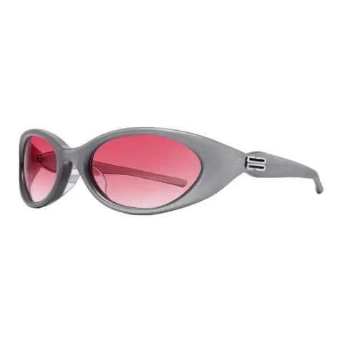 GENTLE MONSTER Plate Frame Irregular Shape Sunglasses Unisex Gray