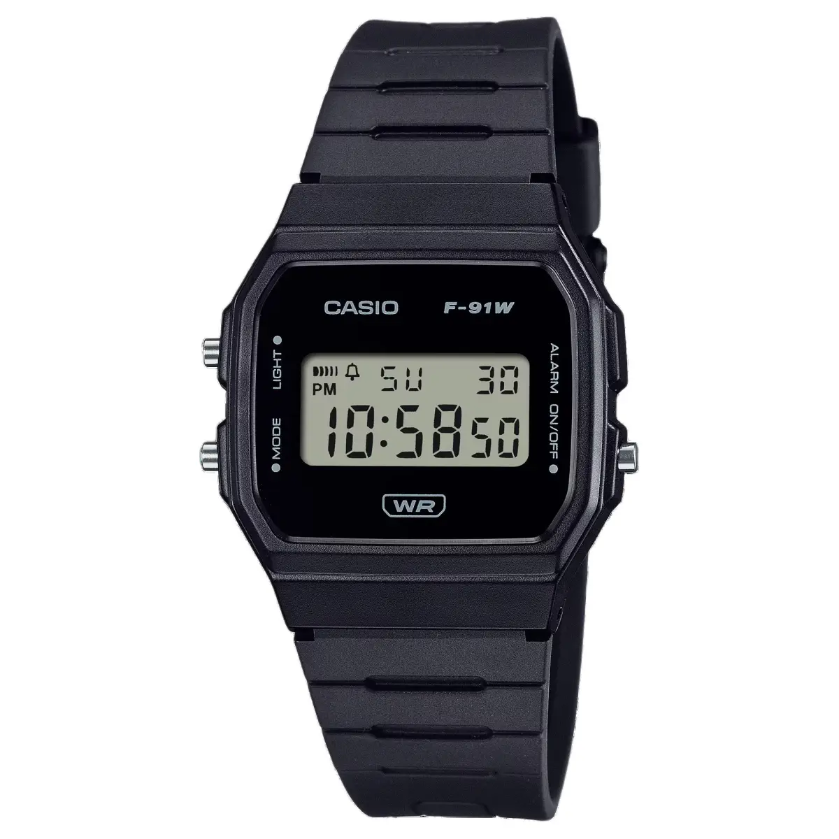 CASIO Unisex Gray Watch F-91WB-1A