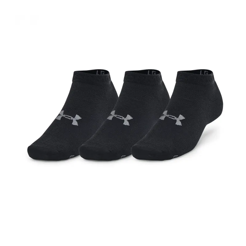 Under Armour Essential Ankle Socks Unisex 3 Pack Black
