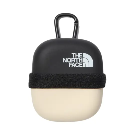 THE NORTH FACE Polyurethane Earphone Case Regular Unisex Cream & Black