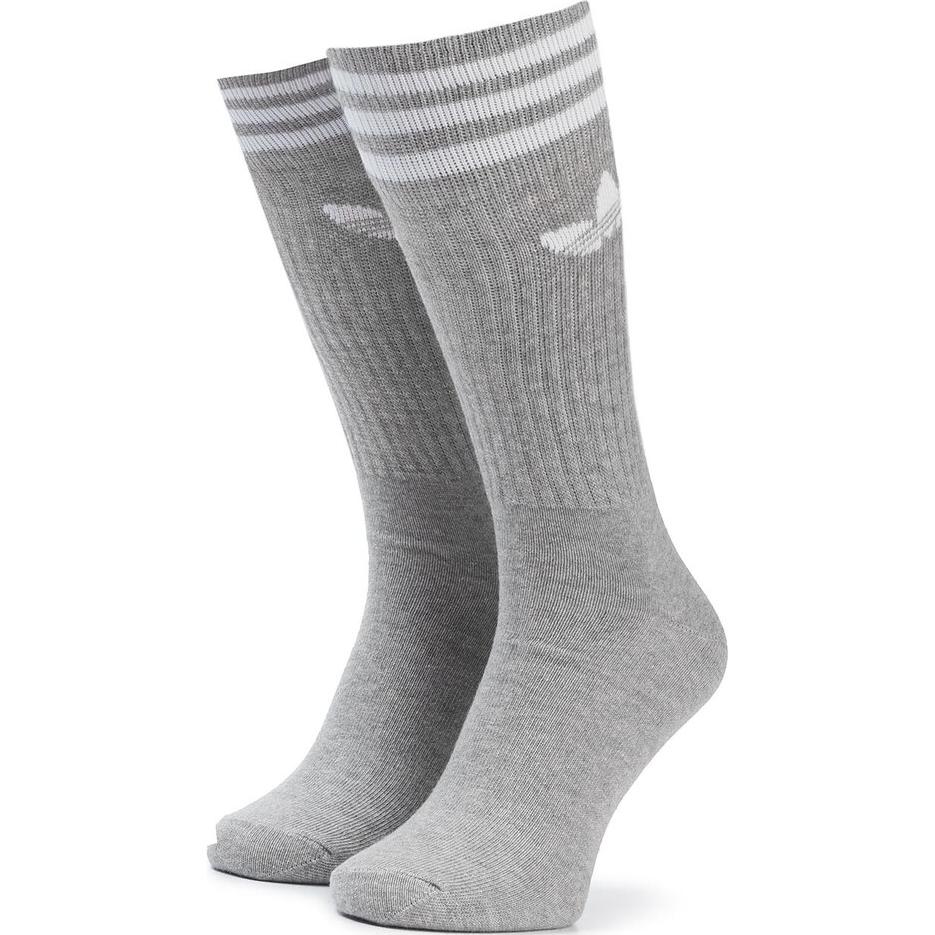 Adidas Originals Crew Socks Unisex 3 Pack Gray