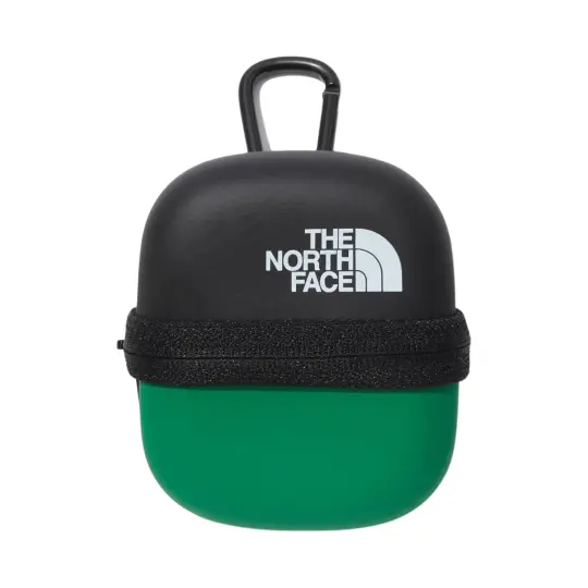 THE NORTH FACE Polyurethane Earphone Case Regular Unisex Green & Black