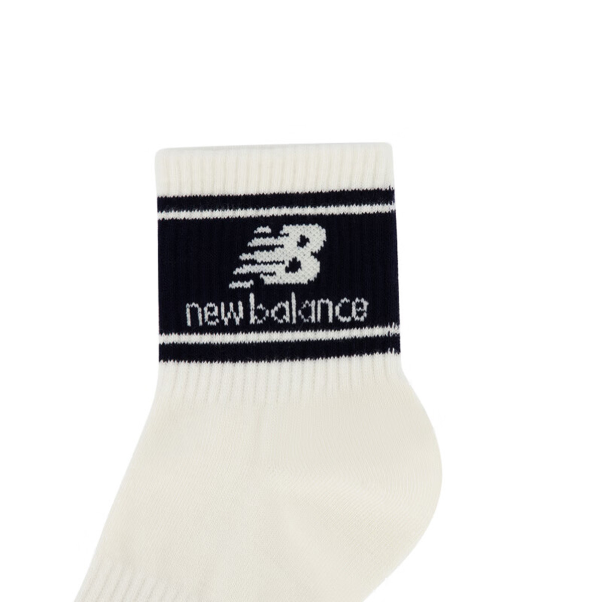 New Balance Crew Socks Unisex 1 Pack White