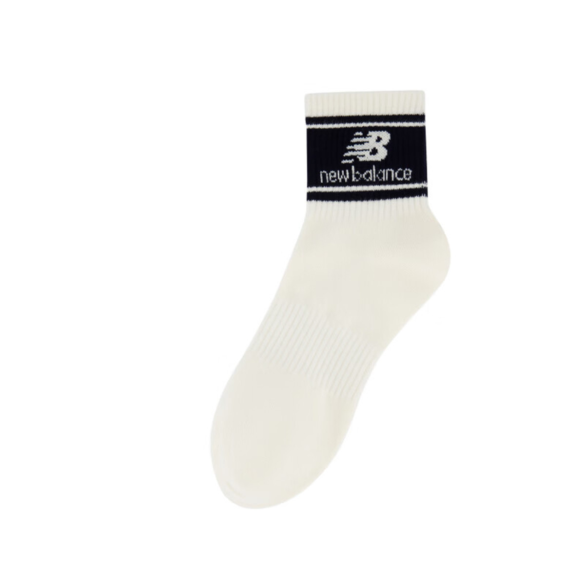 New Balance Crew Socks Unisex 1 Pack White