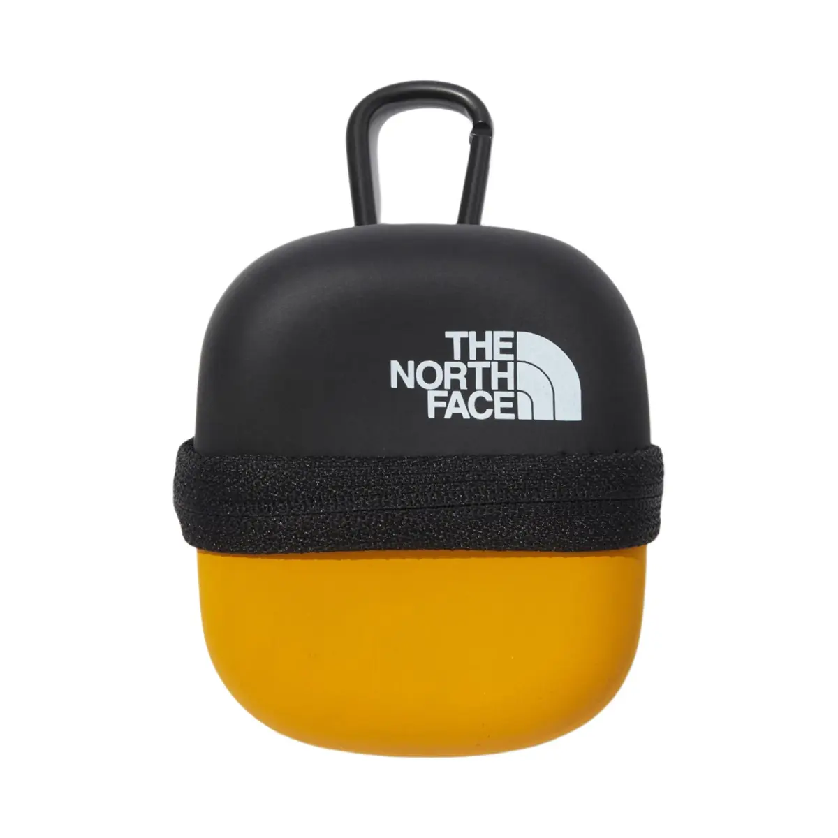 THE NORTH FACE Polyurethane Earphone Case Regular Unisex Yellow & Black