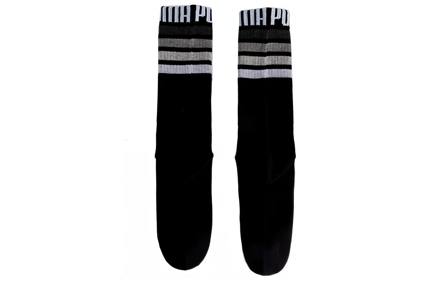 PUMA Mid-Calf Socks Unisex Black