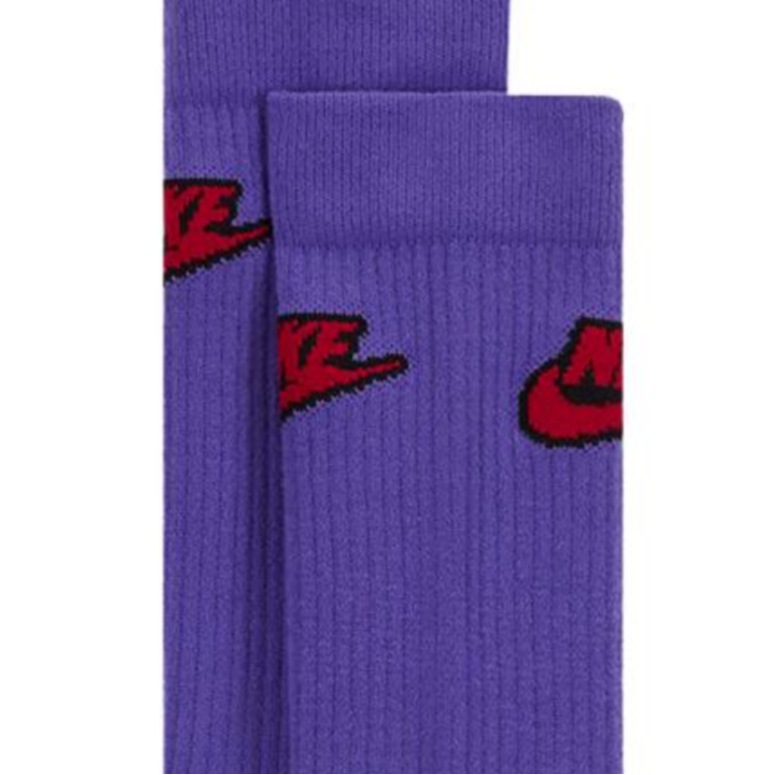 Nike Knee High Socks Unisex 2 Pack Purple