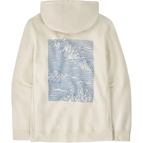 Patagonia Uprisal Strataspire Back Mountain Series Print Fleece Lined Soft Durable Minimalist Style Comfortable Hooded