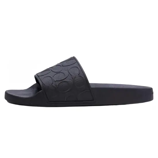 COACH Signature Slides Black