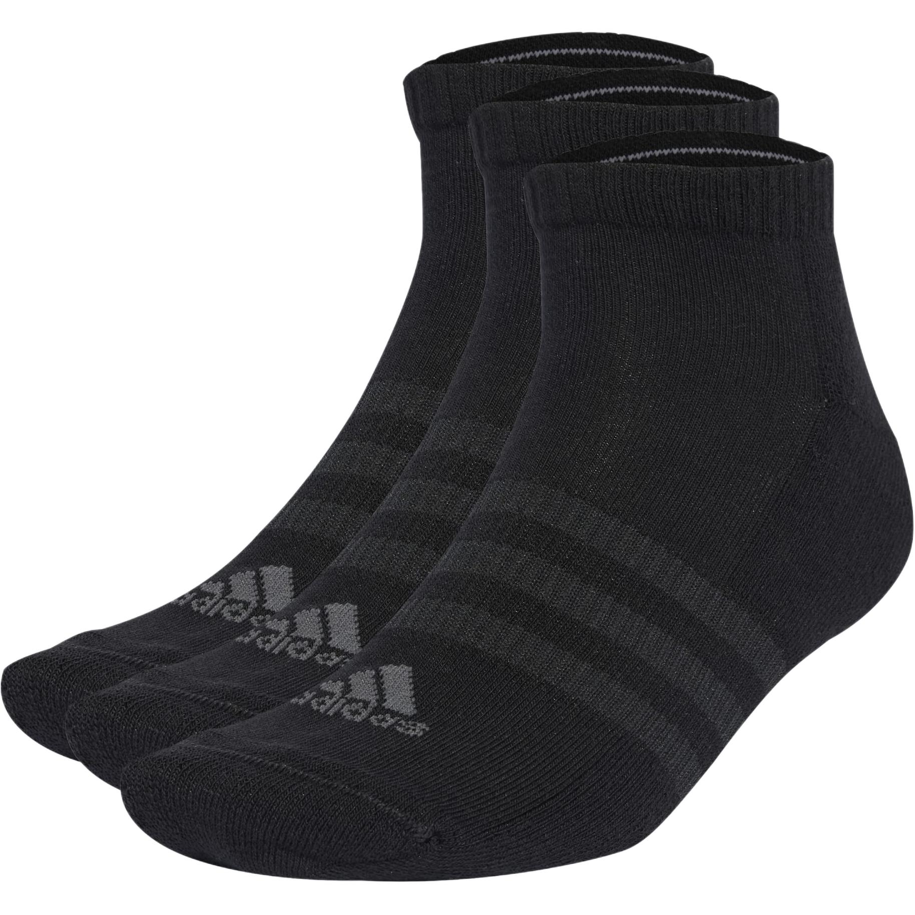 Adidas Ankle Socks Unisex 3 Pack Black