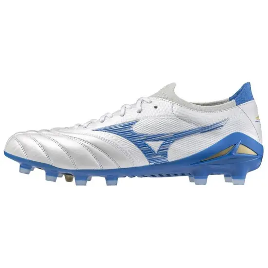Mizuno Morelia Neo Soccer Shoes Unisex Low-Top White Blue