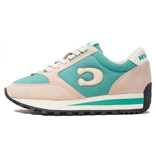 COACH Casual Shoes Women's Low-Top Beige Green