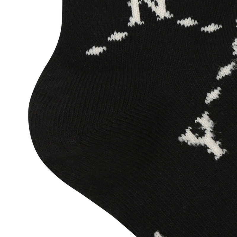 MLB Knee High Socks Unisex Black