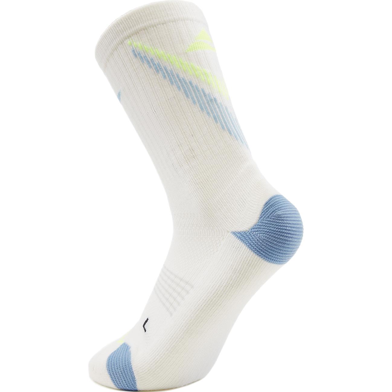 Li Ning Running Collection Crew Socks Unisex White