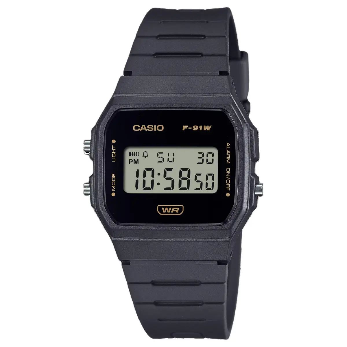 CASIO Unisex Gray Watch F-91WB-8A