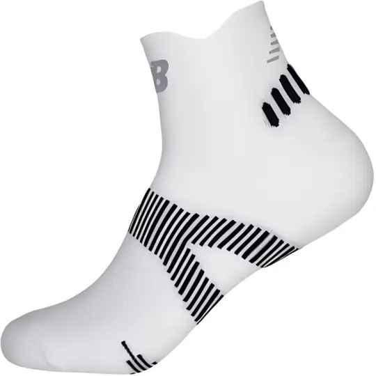 New Balance Ankle Socks Unisex 1 Pack White