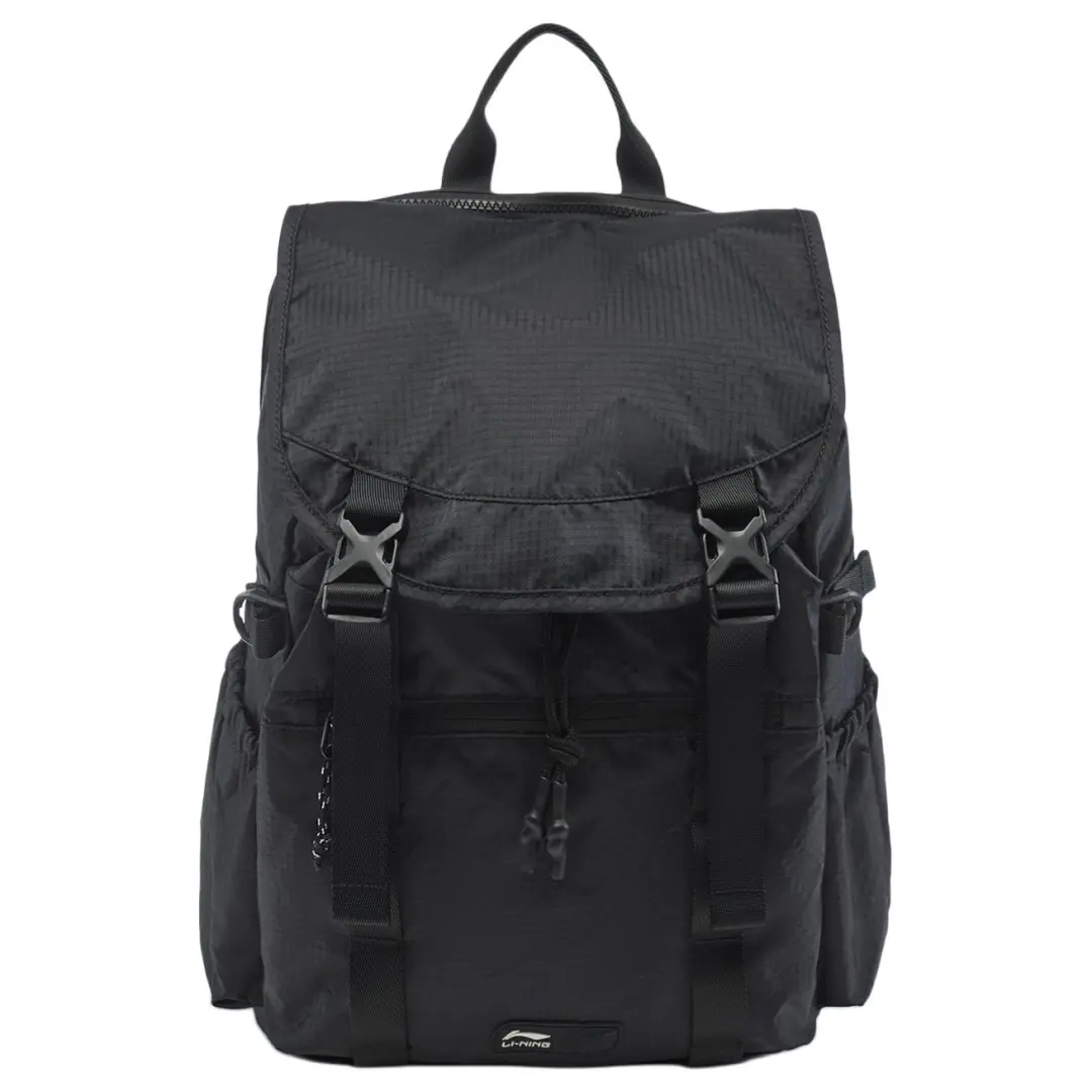 Li Ning Sports Life Collection Polyamide Backpack Unisex Black