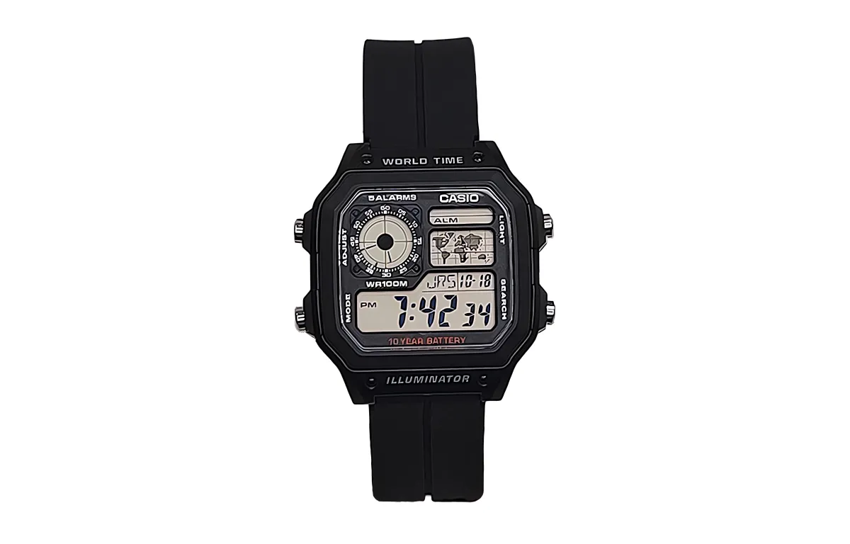 CASIO Men YOUTH Black Watch