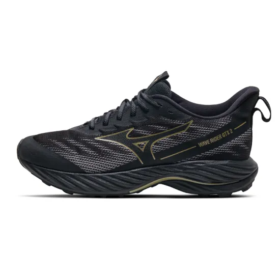 Mizuno Running Shoes Unisex Low-Top Black/Gray Yellow