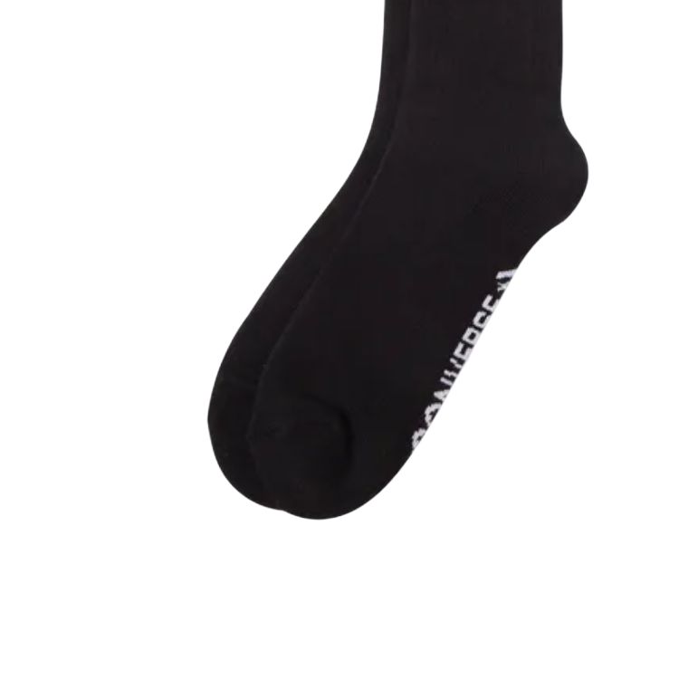 Converse Crew Socks Unisex 1 Pack Black