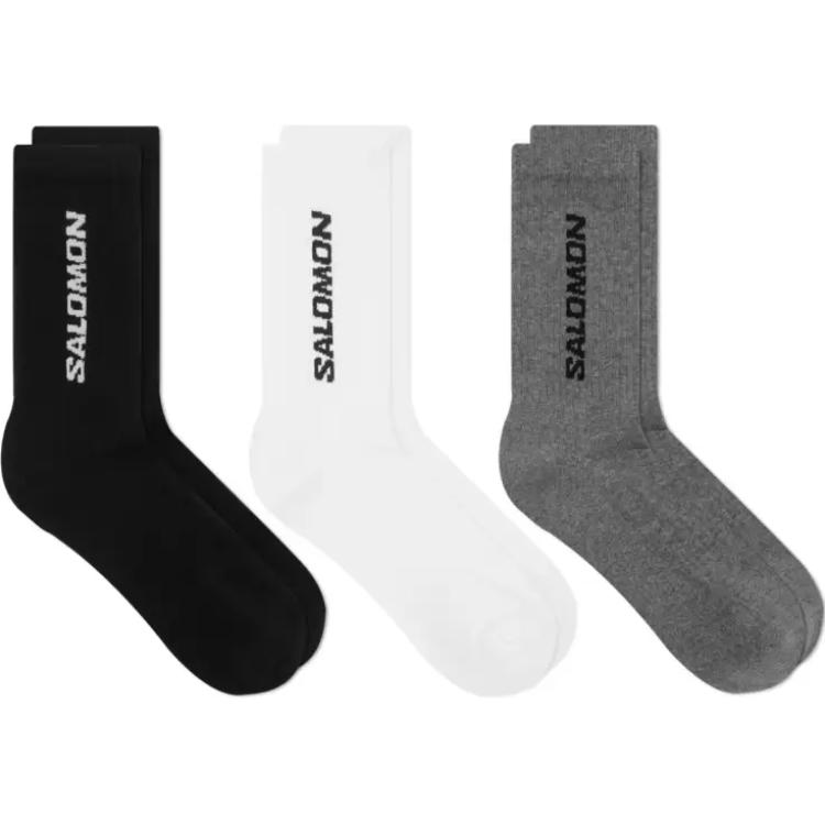 SALOMON Crew Socks Unisex 3 Pack