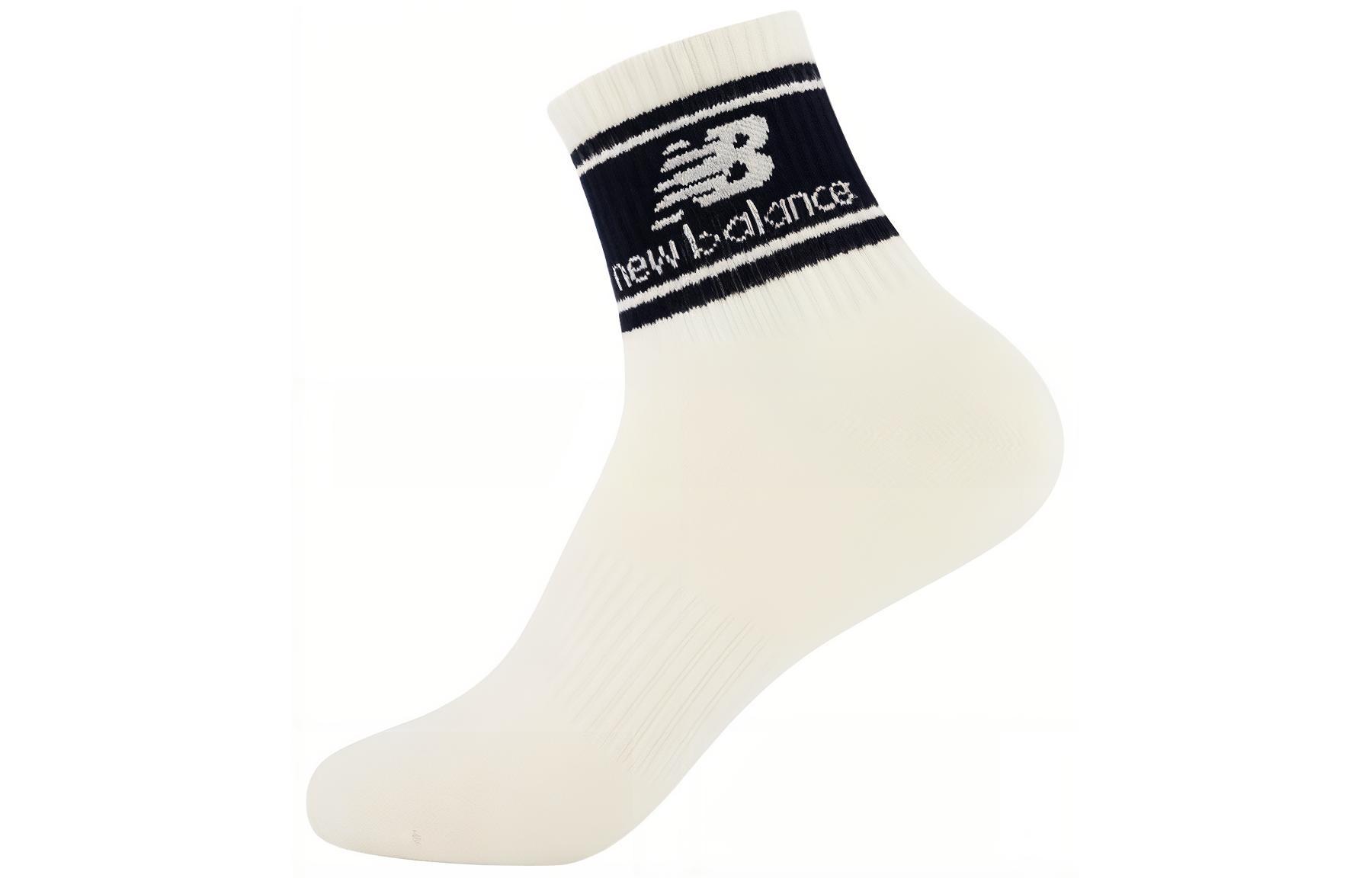 New Balance Crew Socks Unisex 1 Pack White