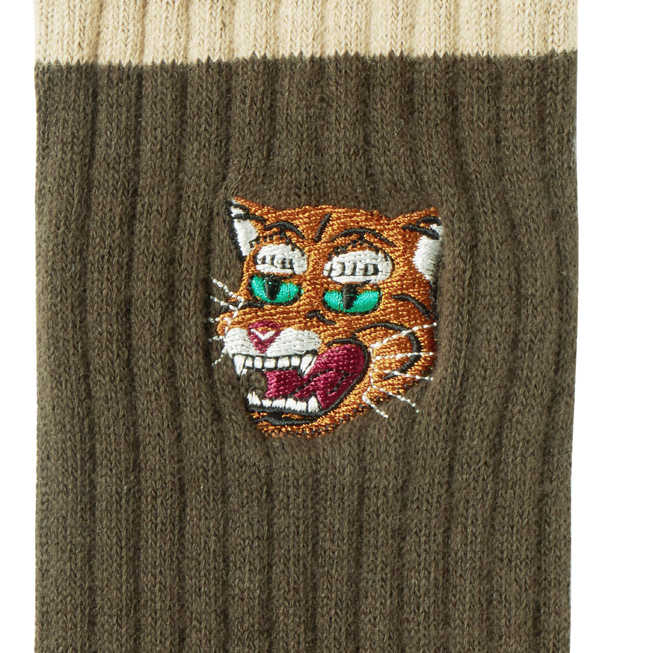 Onitsuka Tiger MIDDLE SOCKS Crew Socks Unisex 1 Pack Brown