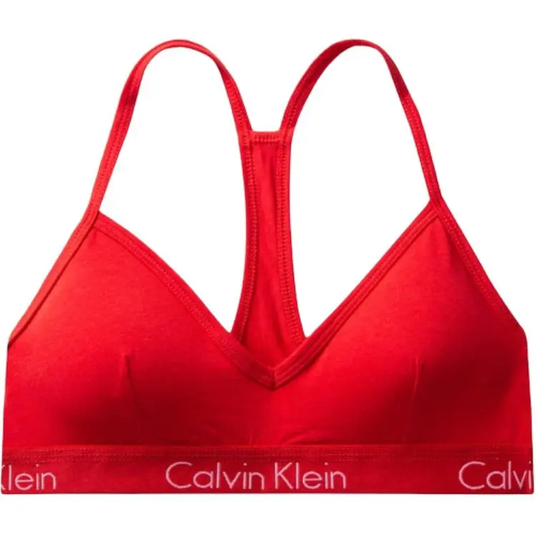 CALVIN KLEIN Bra Women's Garnet Red