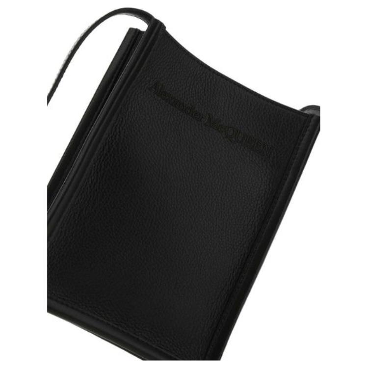 Мужская сумка Alexander McQueen (черный) — фото 5