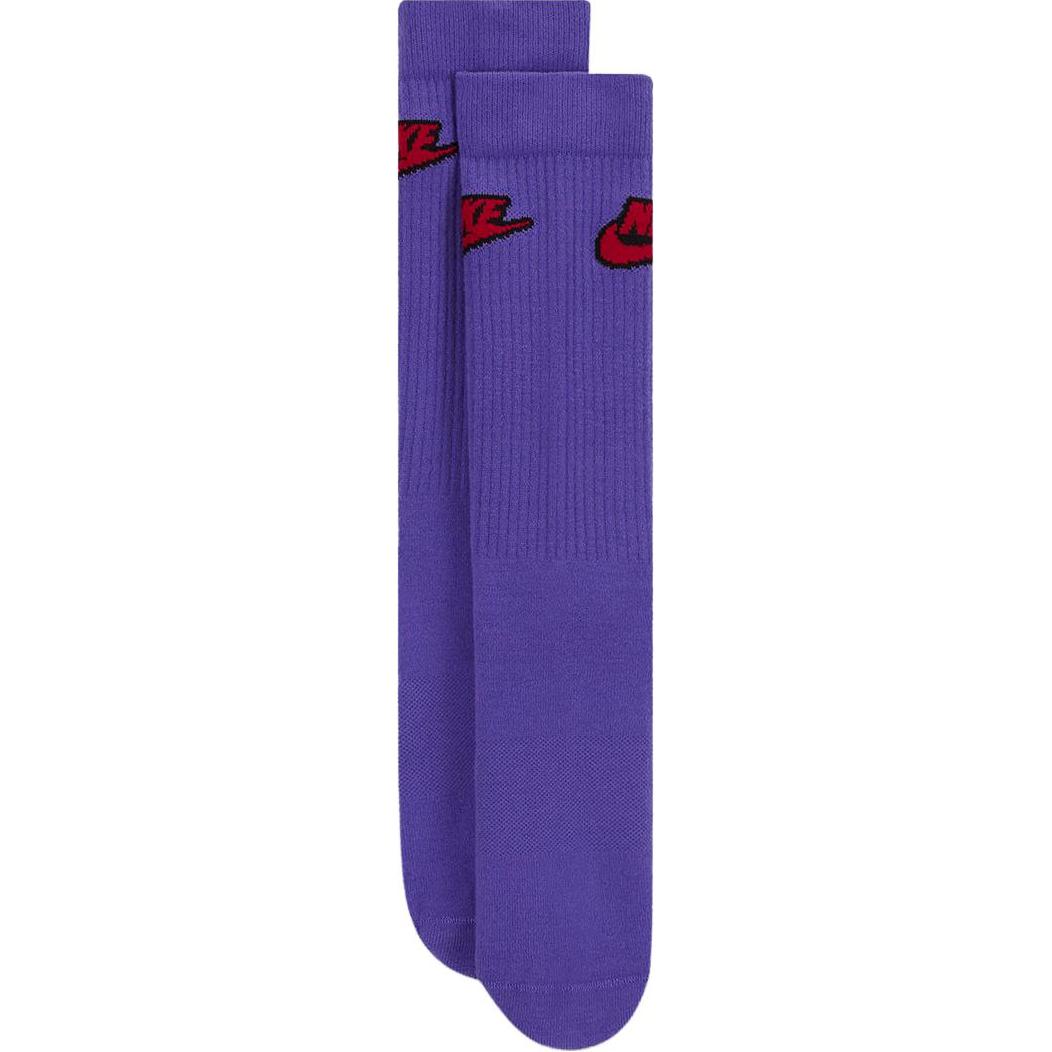 Nike Knee High Socks Unisex 2 Pack Purple