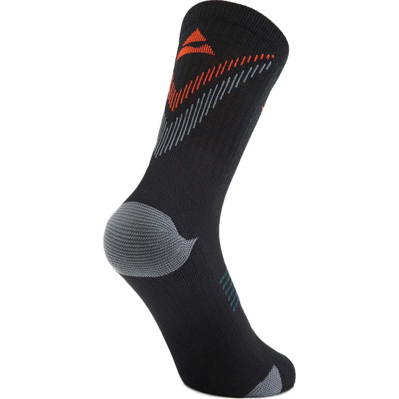 Li Ning Running Collection Crew Socks Unisex Black
