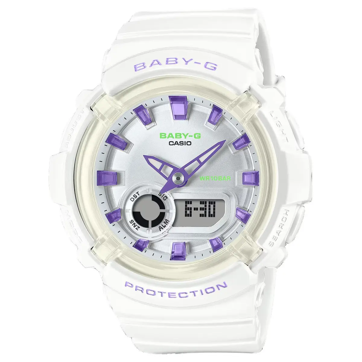 CASIO Unisex BABY-G Silver Watch BGA-280DN-7A