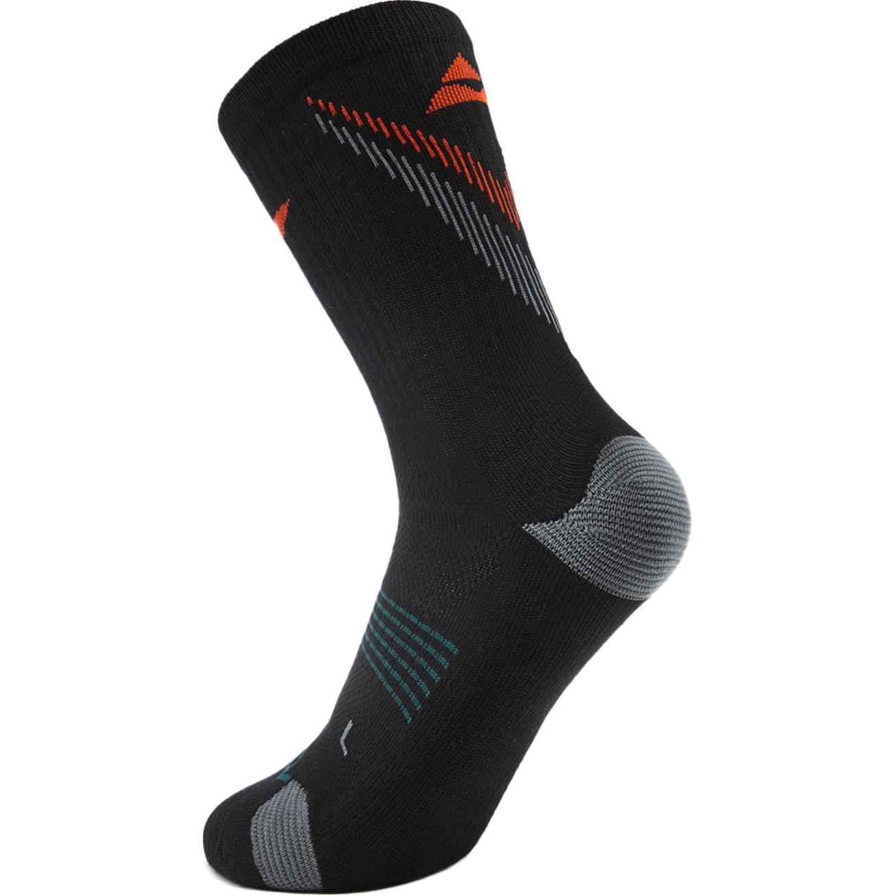 Li Ning Running Collection Crew Socks Unisex Black