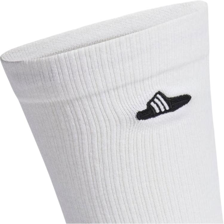 Adidas Mid Calf Socks Unisex White