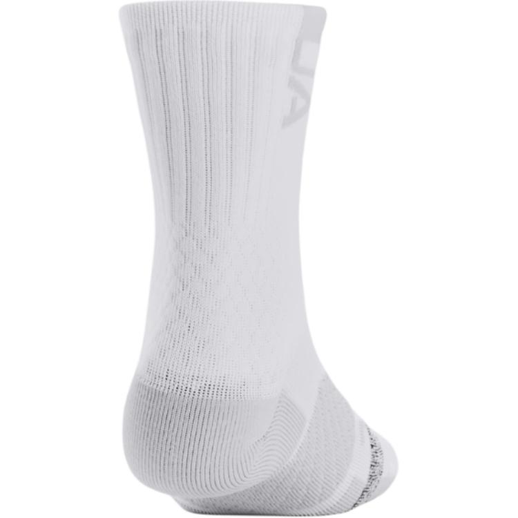 Under Armour Playmaker Crew Socks Unisex White